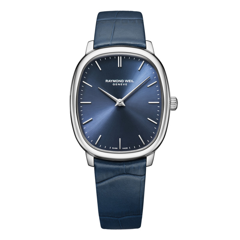 Montre Toccata Heritage 33 x 38 mm - Cadran bleu 2280-STC-50001 - Raymond Weil