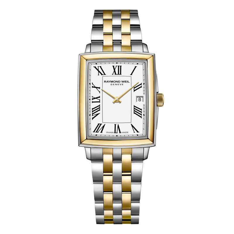 Montre Toccata Square 22x 28 mm - Cadran blanc 5925-STP-00300 - Raymond Weil