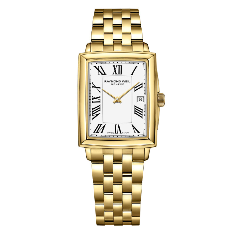 Montre Toccata Square 22 x 28 mm - Cadran blanc 5925-P-00300 - Raymond Weil