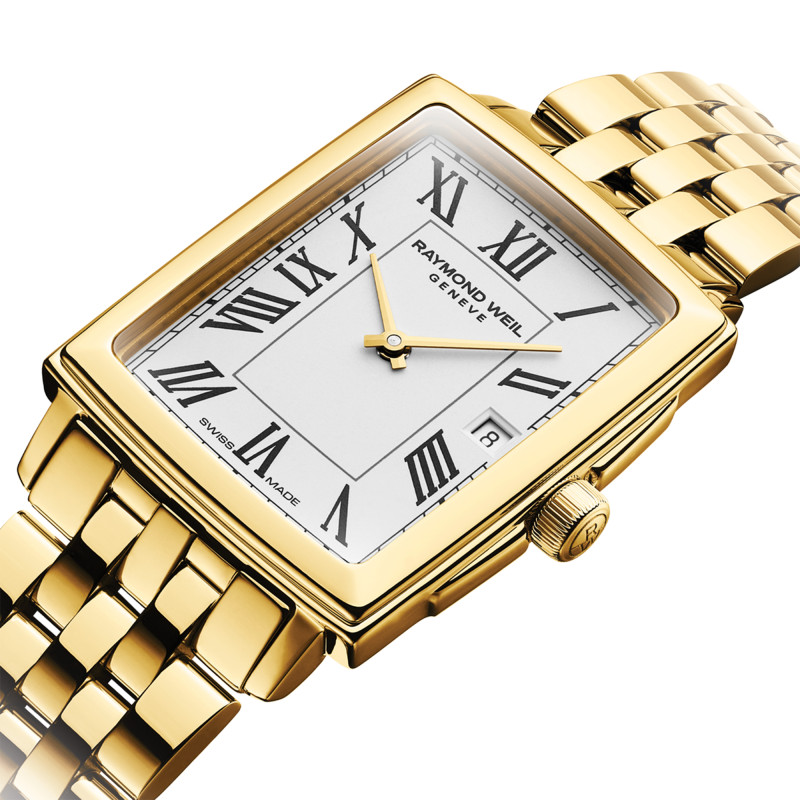 Montre Toccata Square 22 x 28 mm - Cadran blanc 5925-P-00300 - Raymond Weil