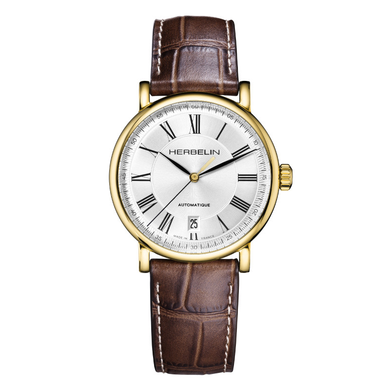Montre Inspiration Automatique 38mm Plaquée 2047P08MA - Herbelin