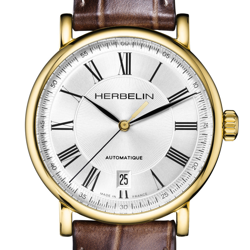 Montre Inspiration Automatique 38mm Plaquée 2047P08MA - Herbelin