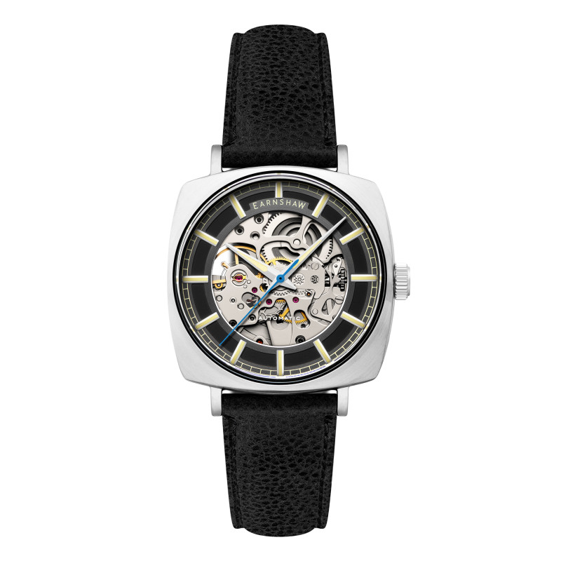 PROMO Montre City Of London Moorgate Skeleton Automatic Raven Show ES-8319-01 - Thomas Earnshaw OCARAT.COM BIJOUTERIE N°1
