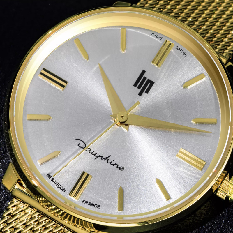 PROMO Montre Dauphine 29 Gold Milanaise 671474 - Lip OCARAT.COM BIJOUTERIE N°1
