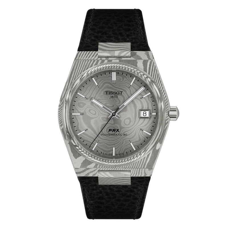 Montre PRX Powermatic 80 Damascus Steel 38mm T1378079608100 - Tissot