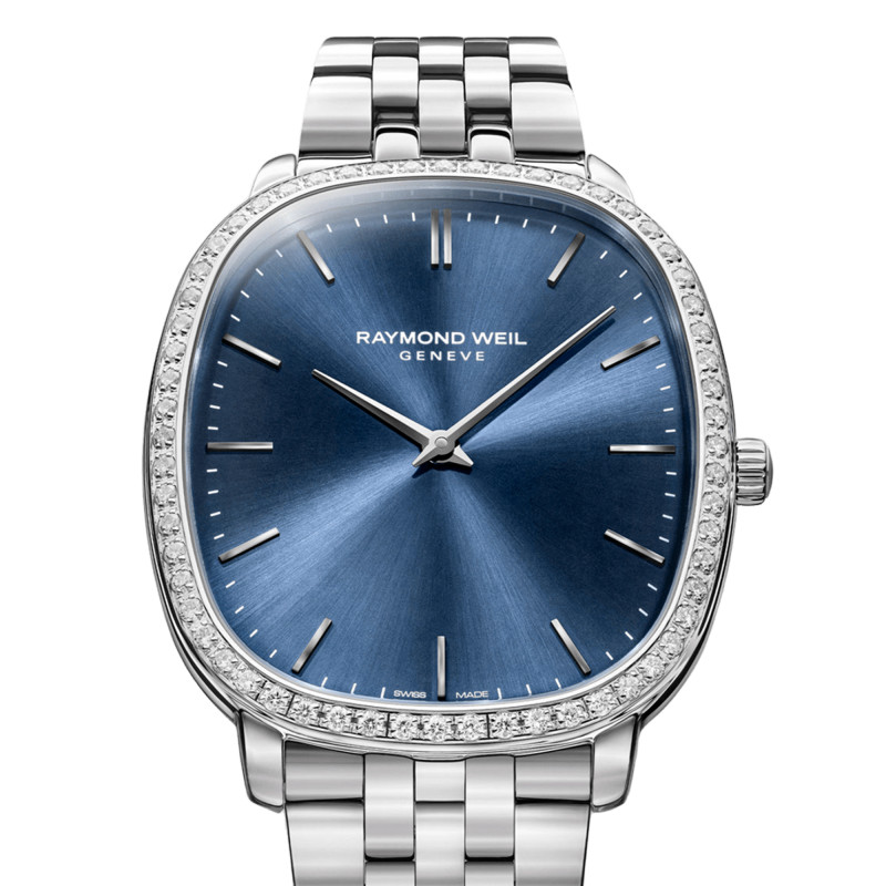 Montre Toccata Heritage 31 x 36 mm - Cadran bleu 5280-STS-50001 - Raymond Weil