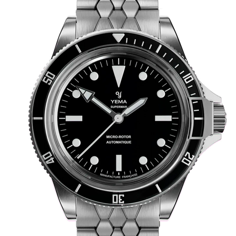 Montre Superman Slim CMM.20 Noire - Yema