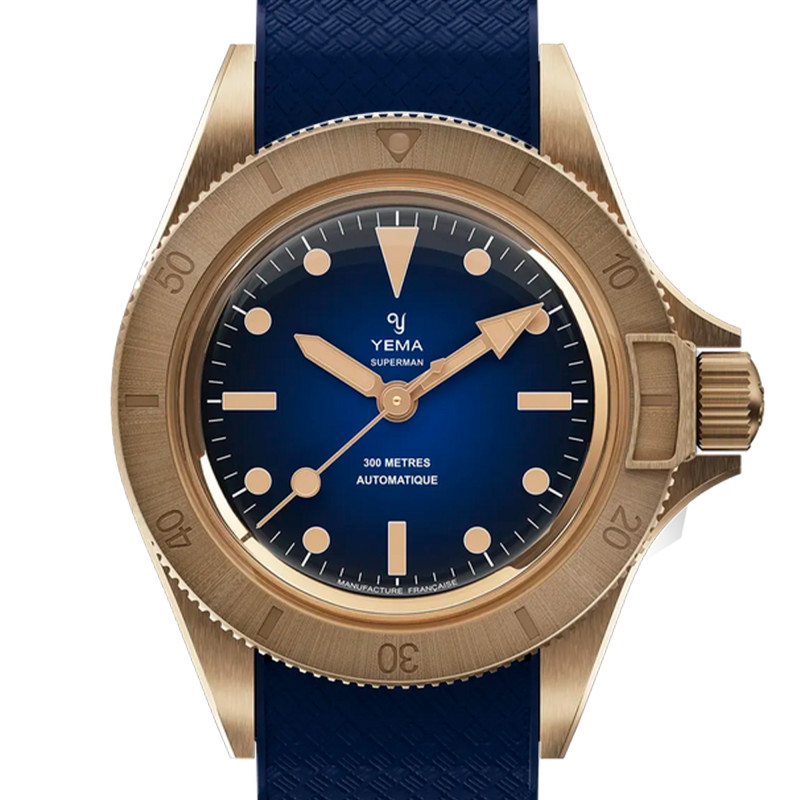 Montre Superman Bronze CMM.10 Blue Limited Edition 11.13.35.Z - Yema