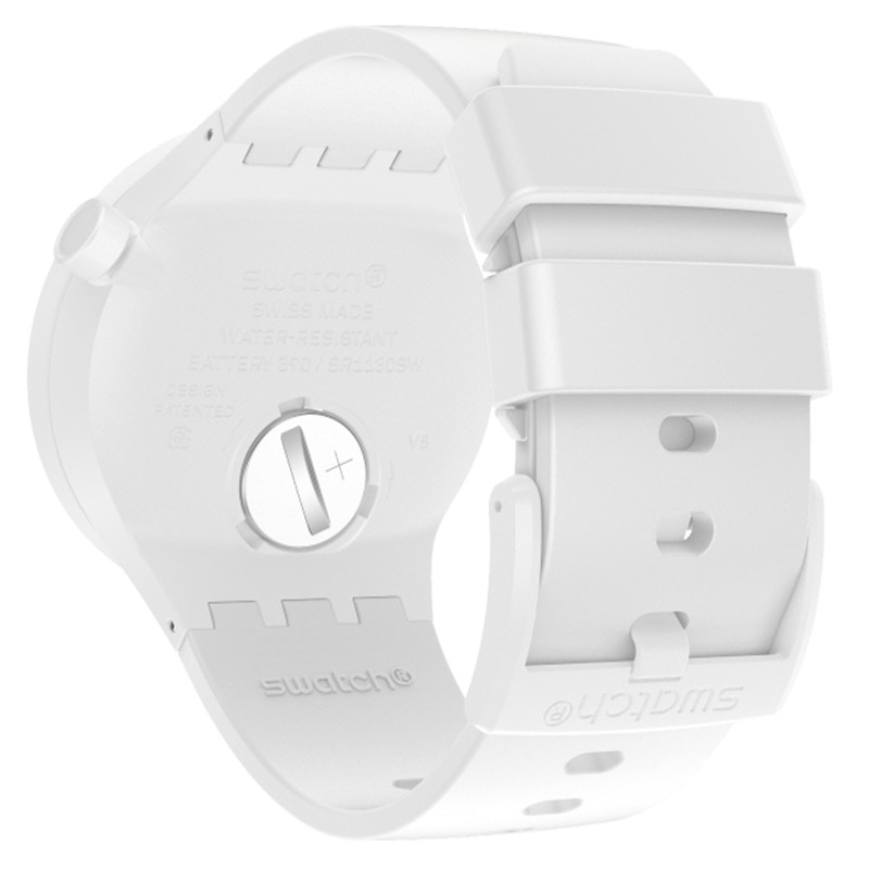 Montre Big Bold Bioceramic C-White SB03W100 - Swatch