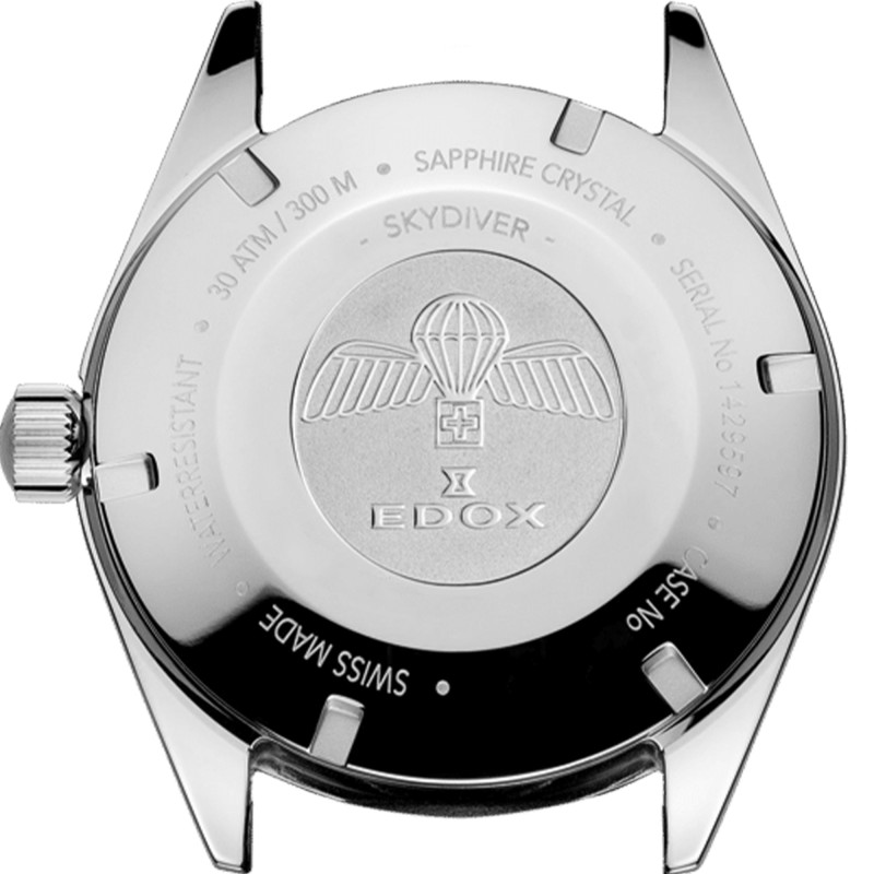 PROMO Montre Skydiver 38 Date Automatic Special Edition With Additional Strap 80131-3NC-VI - Edox OCARAT.COM BIJOUTERIE N°1