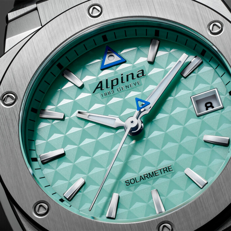 Montre Alpiner Extreme Solarmetre Acier AL-140LGR3AE6B - Alpina