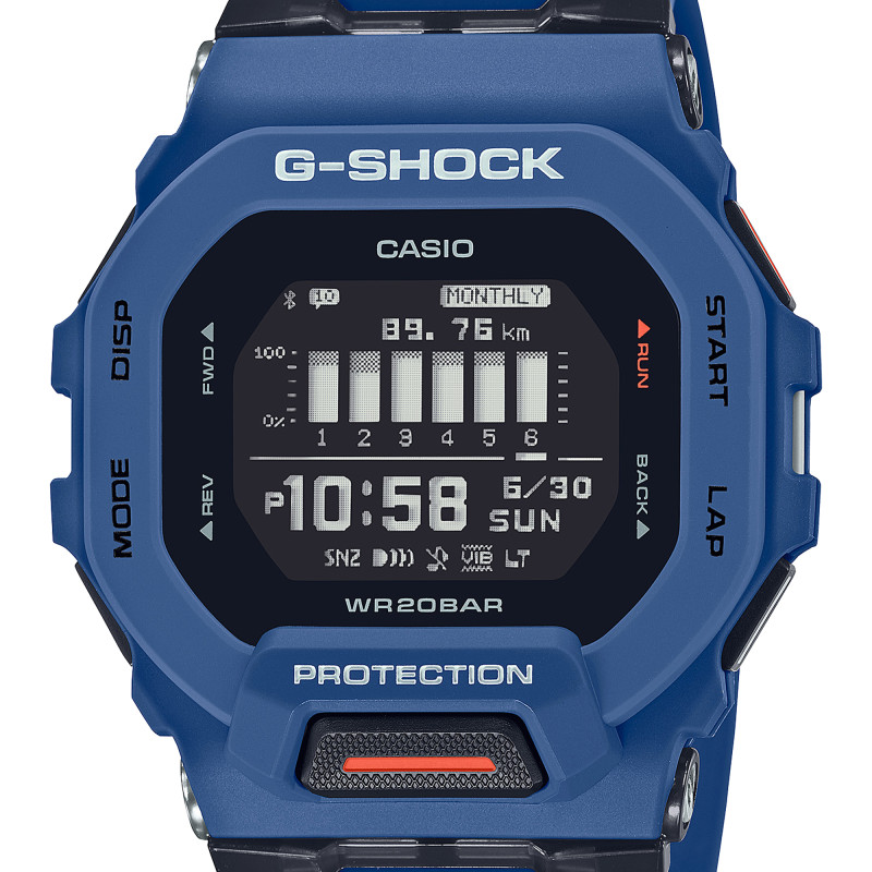 Montre G-Squad Bleue GBD-200-2ER - Casio G-Shock