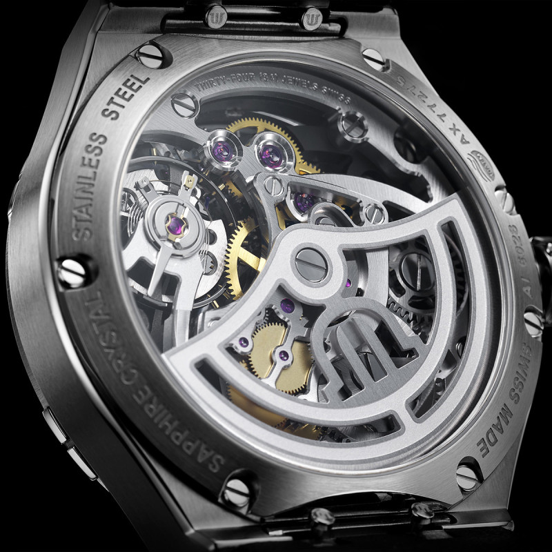 Montre AIKON Skeleton AI6028-SS001-030-1 - Maurice Lacroix