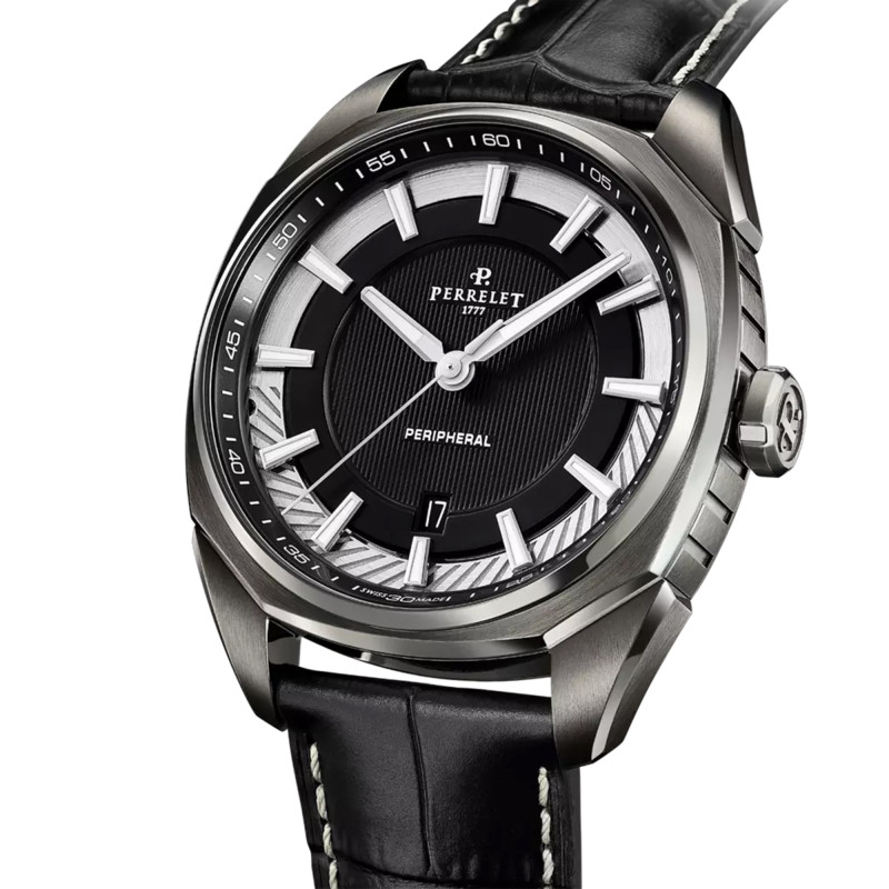 Montre Lab Peripheral Noir A1100/3 - Perrelet