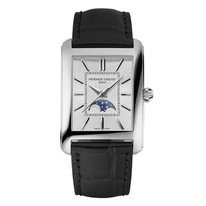 Montre Classics Carrée Moonphase Automatic FC-333S4C6 - Frédérique Constant