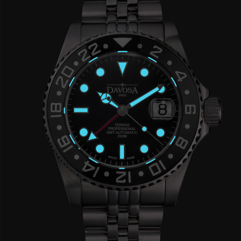 Montre Ternos Professional GMT Pentalink 161.571.05 - Davosa