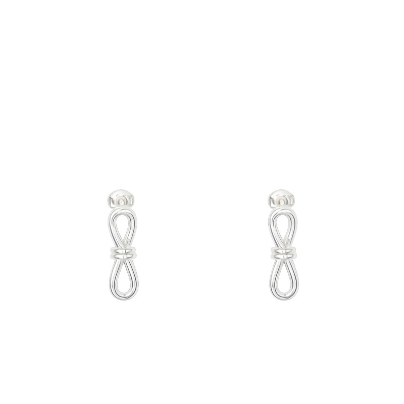 PROMO Boucles d'Oreilles Pendantes Noeud en Argent 925 - Artemis OCARAT.COM BIJOUTERIE N°1