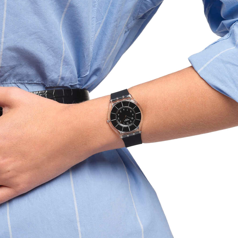 Montre BLACK CLASSINESS AGAIN SS08K103 - Swatch