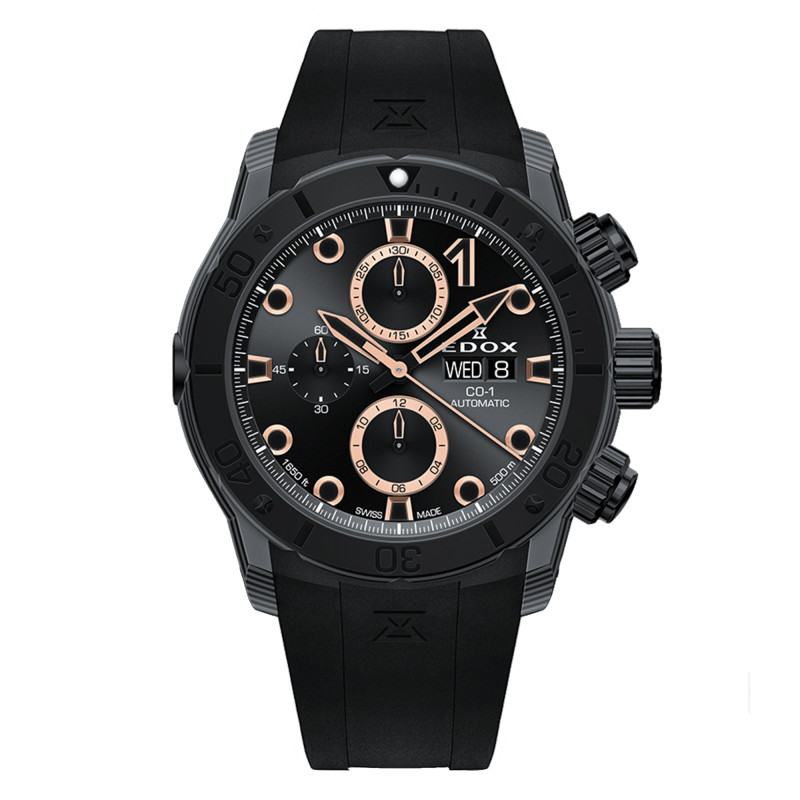 PROMO Montre CO-1 Carbon Chronograph Automatic 01125-CCN-NR - Edox OCARAT.COM BIJOUTERIE N°1