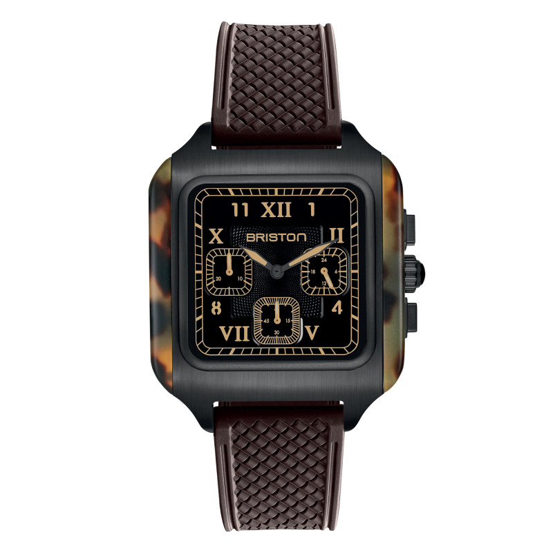 Montre Streamliner Kennedy - Chrono - Safari 261838.PBAM.TS.5.FBR - Briston