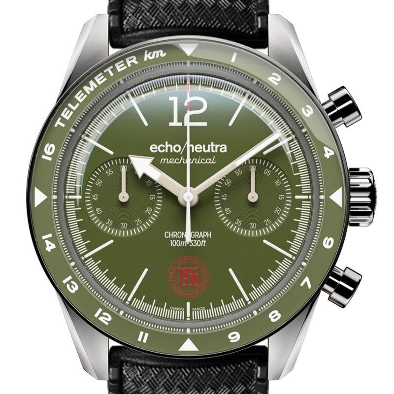 Montre 1956 Chronographe Alpine Green - Echo/Neutra