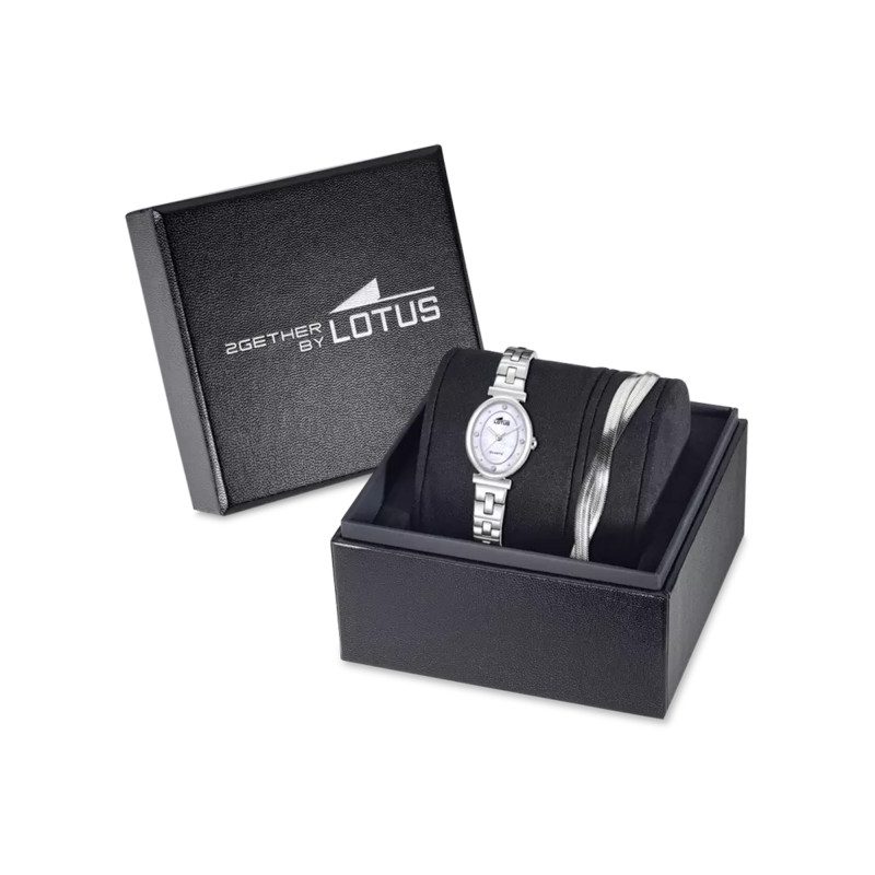 PROMO Coffret Montre 2gether 19016/1 - Lotus OCARAT.COM BIJOUTERIE N°1