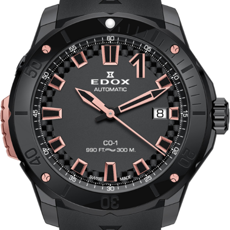 Montre CO-1 Date Automatic 80137-37GNR-CANR - Edox