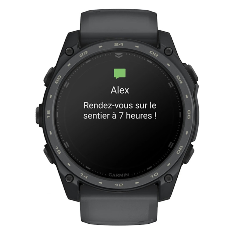 Montre Tactix 8 51 mm, AMOLED, Cerakote 010-04553-01 - Garmin
