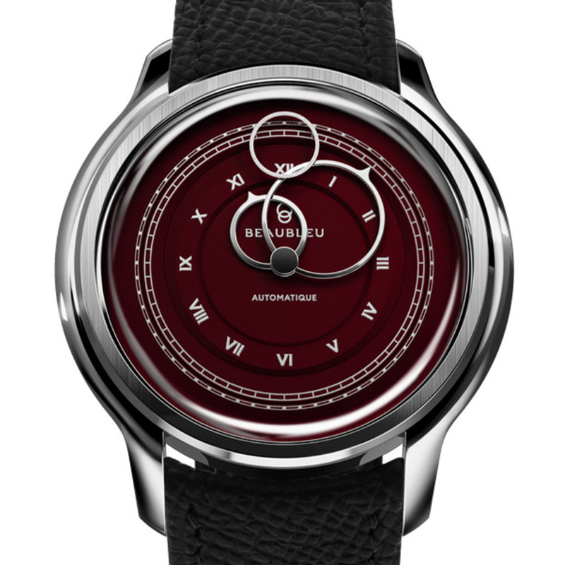 Montre La Pièce N°1 - Lie de Vin - Beaubleu