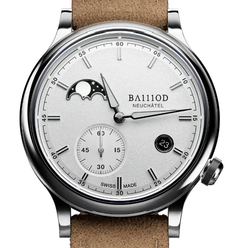 Montre Chapitre 8 Moonphase White - BA111OD