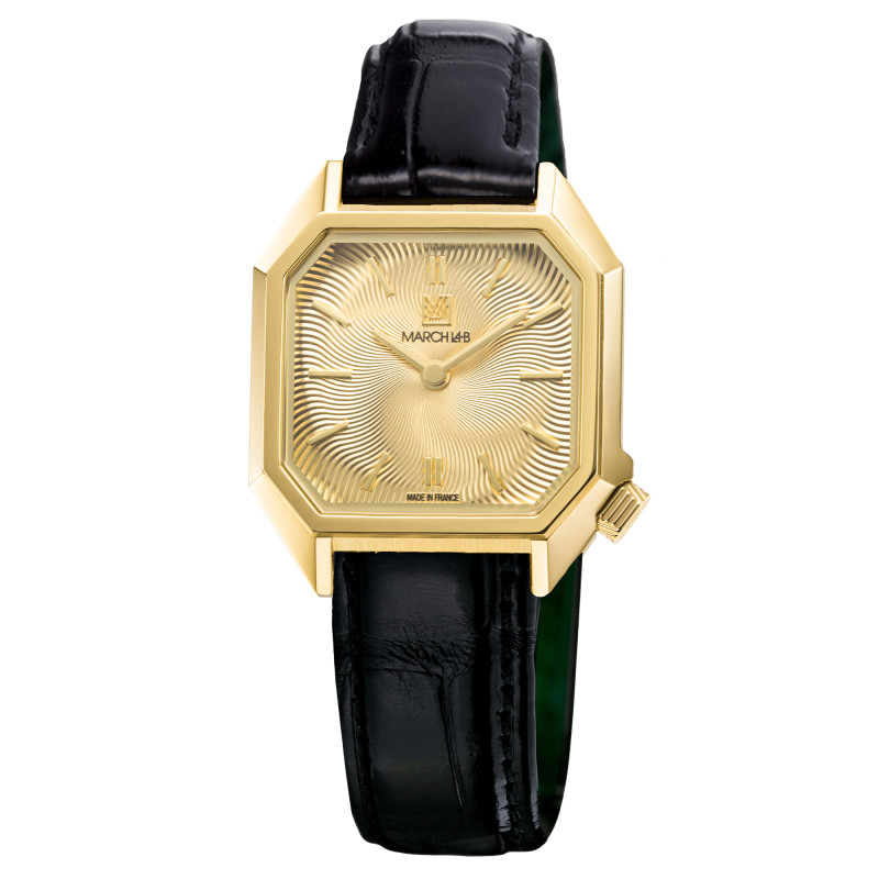 Montre Lady Mansart Electrique Spirale Or LADYMEGD - March LAB