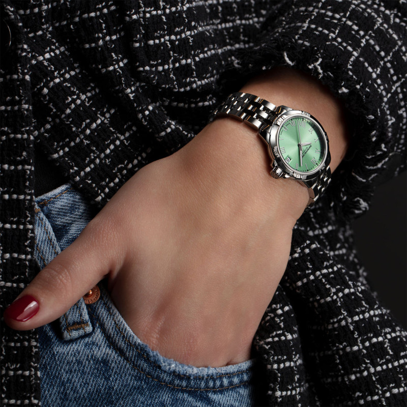 Montre Tango Classic 30 mm - Cadran vert 5960-ST-00520 - Raymond Weil