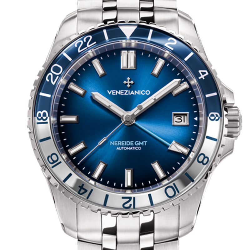 Montre Nereide GMT 39 - 3521511S - Venezianico