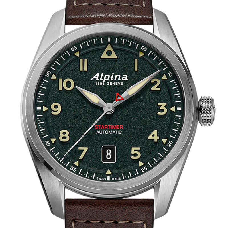 Montre Startimer Pilot Automatic 40 mm AL-525KW4S36 - Alpina