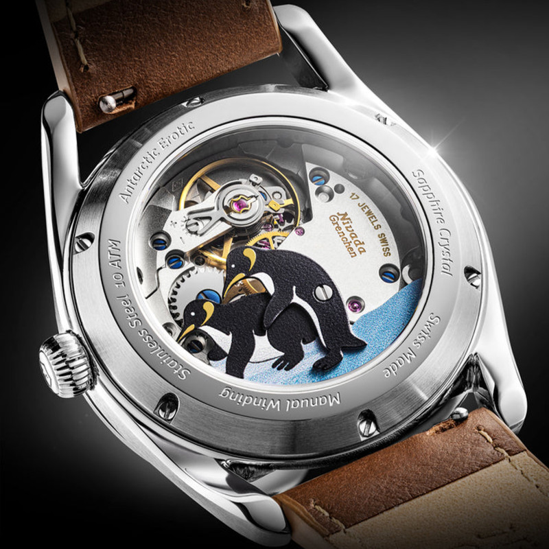 Montre Antarctic Erotic Eggshell 320691M - Nivada Grenchen