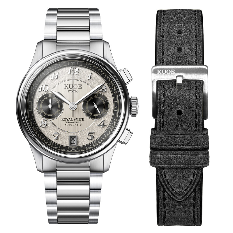 Montre Royal Smith 90-012 Automatic Chronograph Panda - Kuoe Kyoto