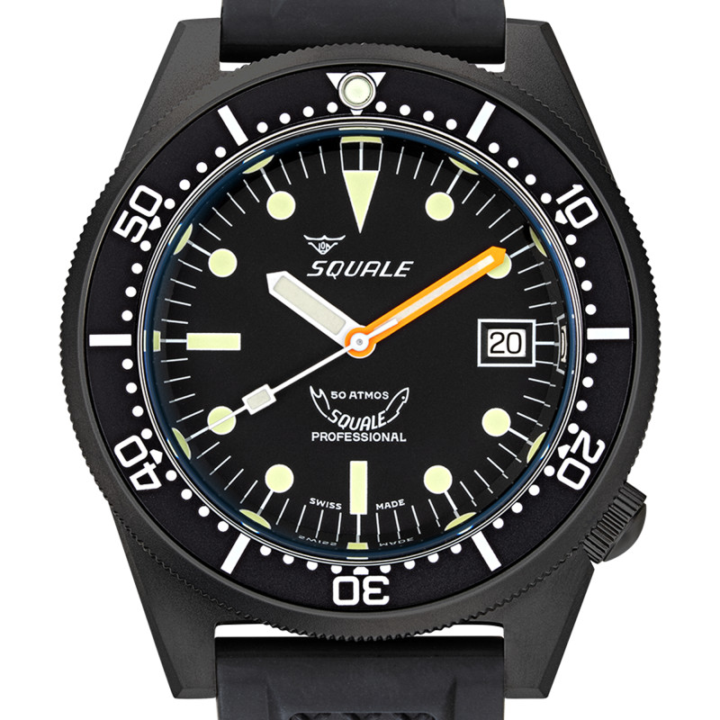 Montre 1521 DLC 1521DLCBK.VO - Squale
