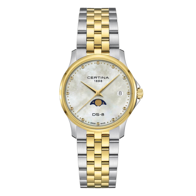 Montre DS-8 Moonphase Lady C0452232211100 - Certina