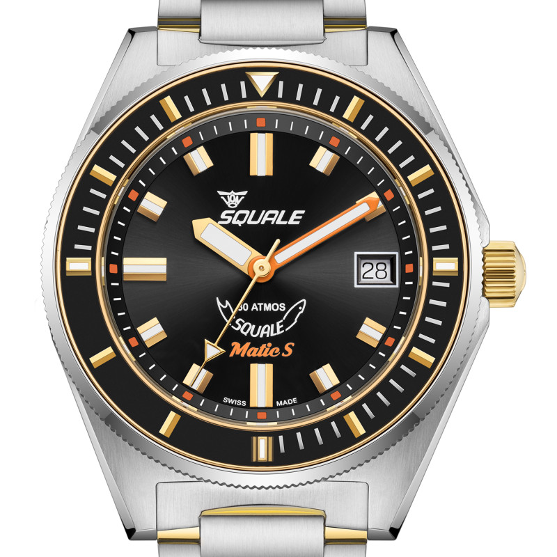 Montre Matic S Two Tone MATICGBKBK.SSBI - Squale