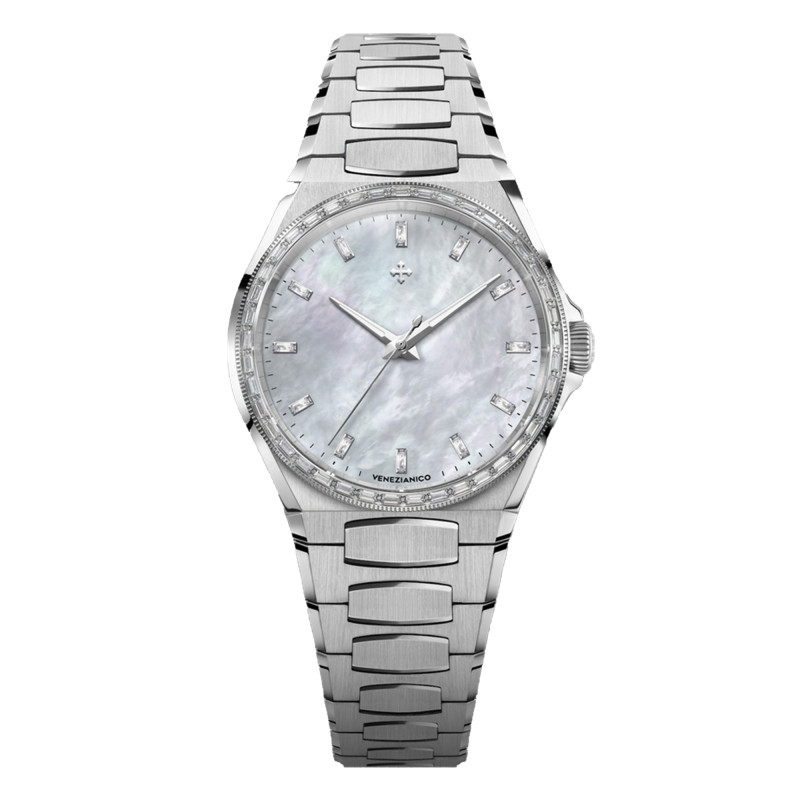 Montre Arsenale Moissanite - blanc - Venezianico