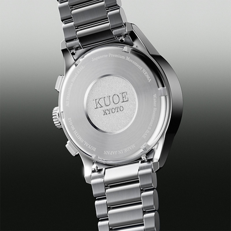 Montre Royal Smith 90-012 Automatic Chronograph Grey - Kuoe Kyoto