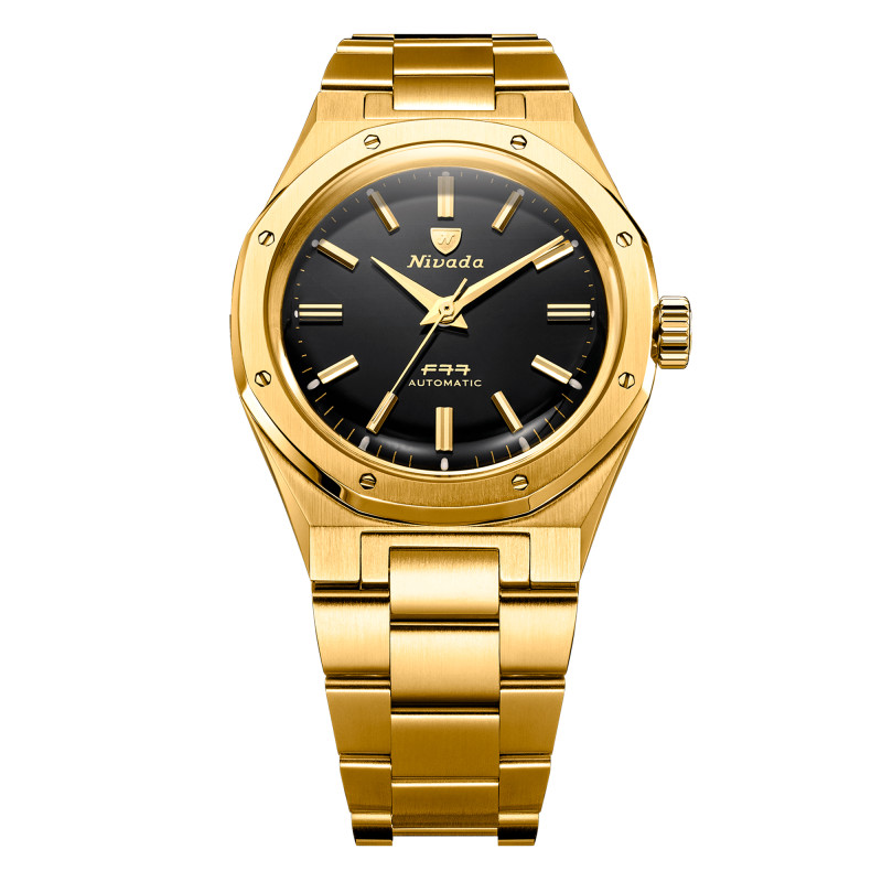 Montre F77 Mark II Gold 68028A77 - Nivada Grenchen