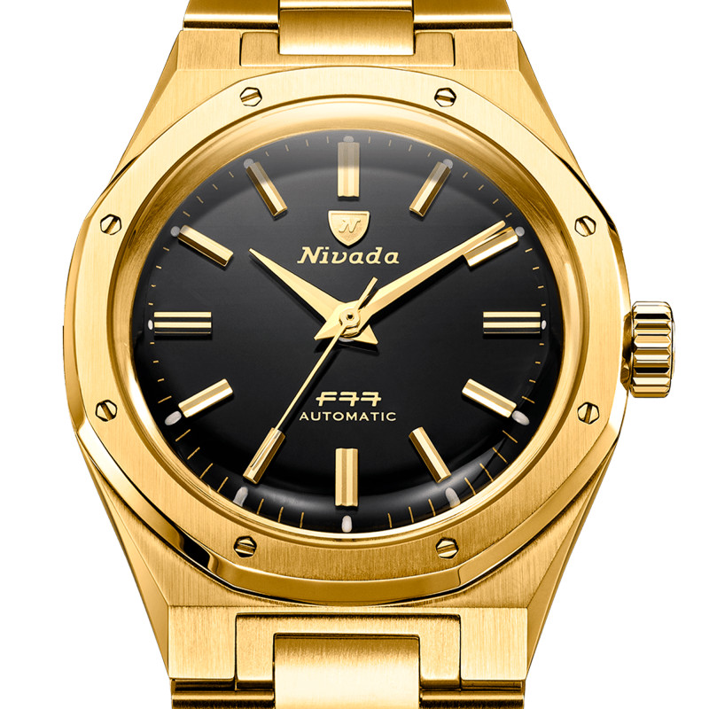 Montre F77 Mark II Gold 68028A77 - Nivada Grenchen