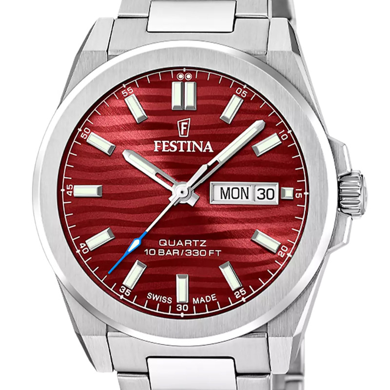 Montre Classic Steel F20073/6 - Festina Swiss Made