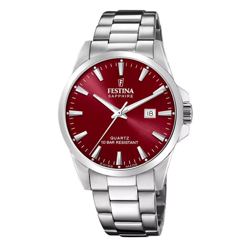 Montre Classic Steel F20024/7 - Festina Swiss Made