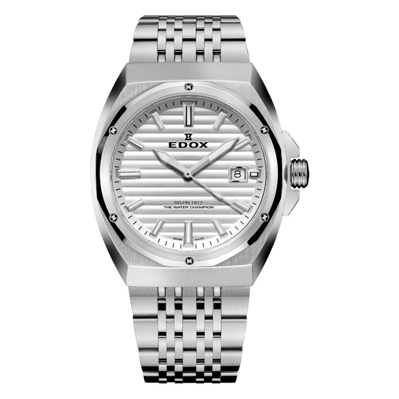 Montre Delfin 1973 Date Gents 53032-3M-AIN - Edox
