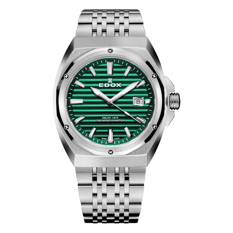 Montre Delfin 1973 Date Gents 53032-3M-VIN - Edox