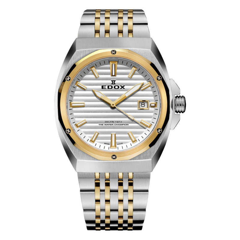 Montre Delfin 1973 Date Gents 53032-357JM-AID - Edox