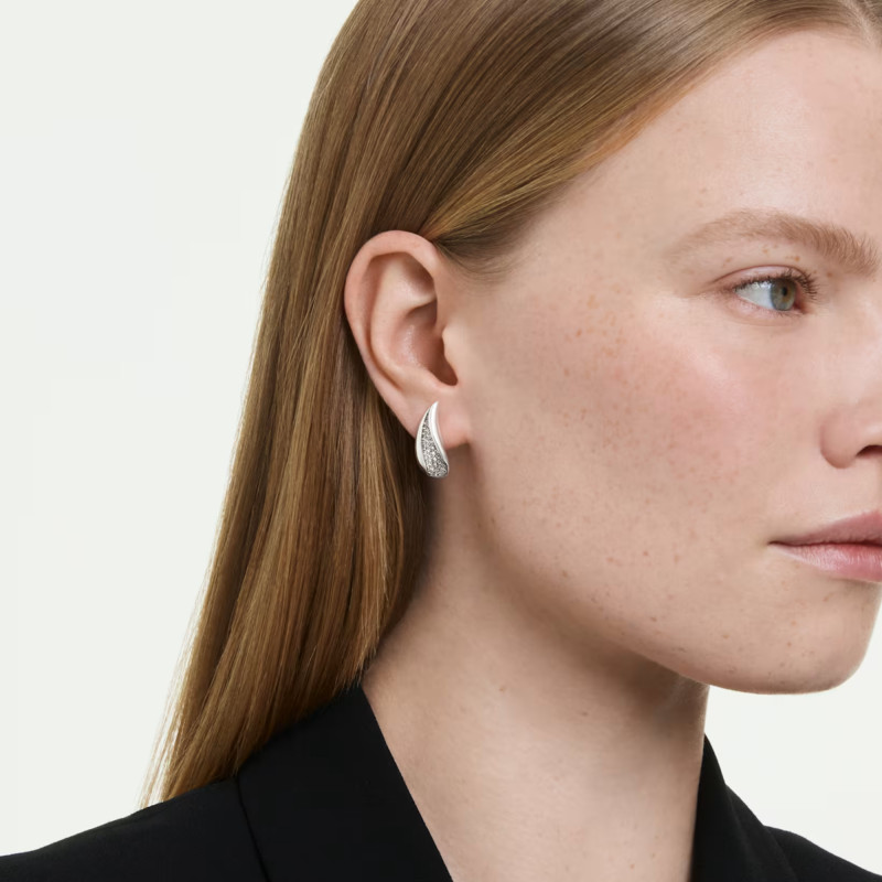 Boucles d'Oreilles Pendantes Classica en Argent 925 & Oxydes de Zirconium - 5745016 - Swarovski