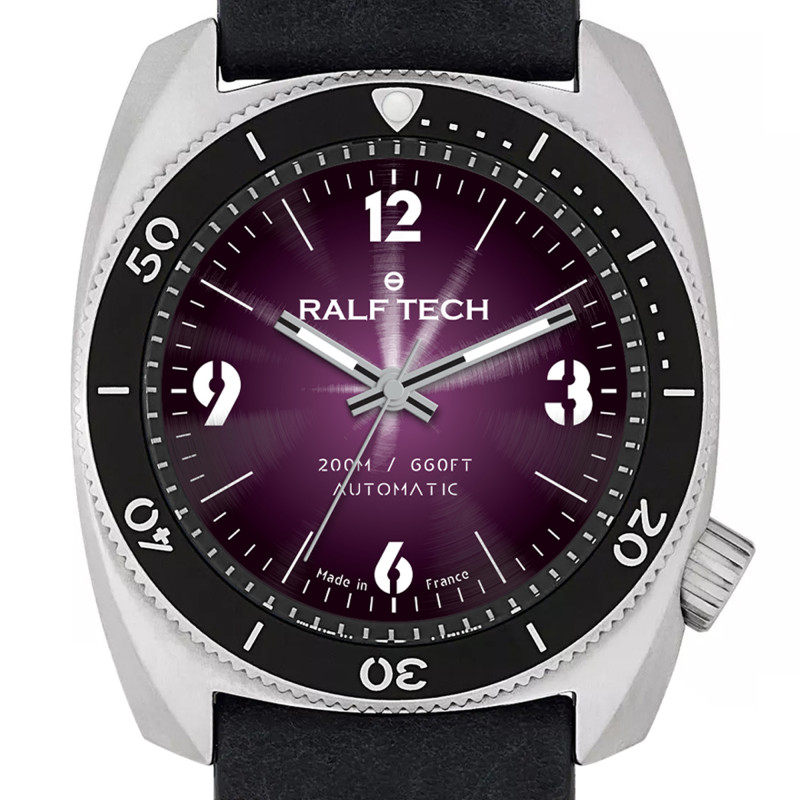 Montre WRB Automatic Purple Mood WRB 1010 - Ralf Tech